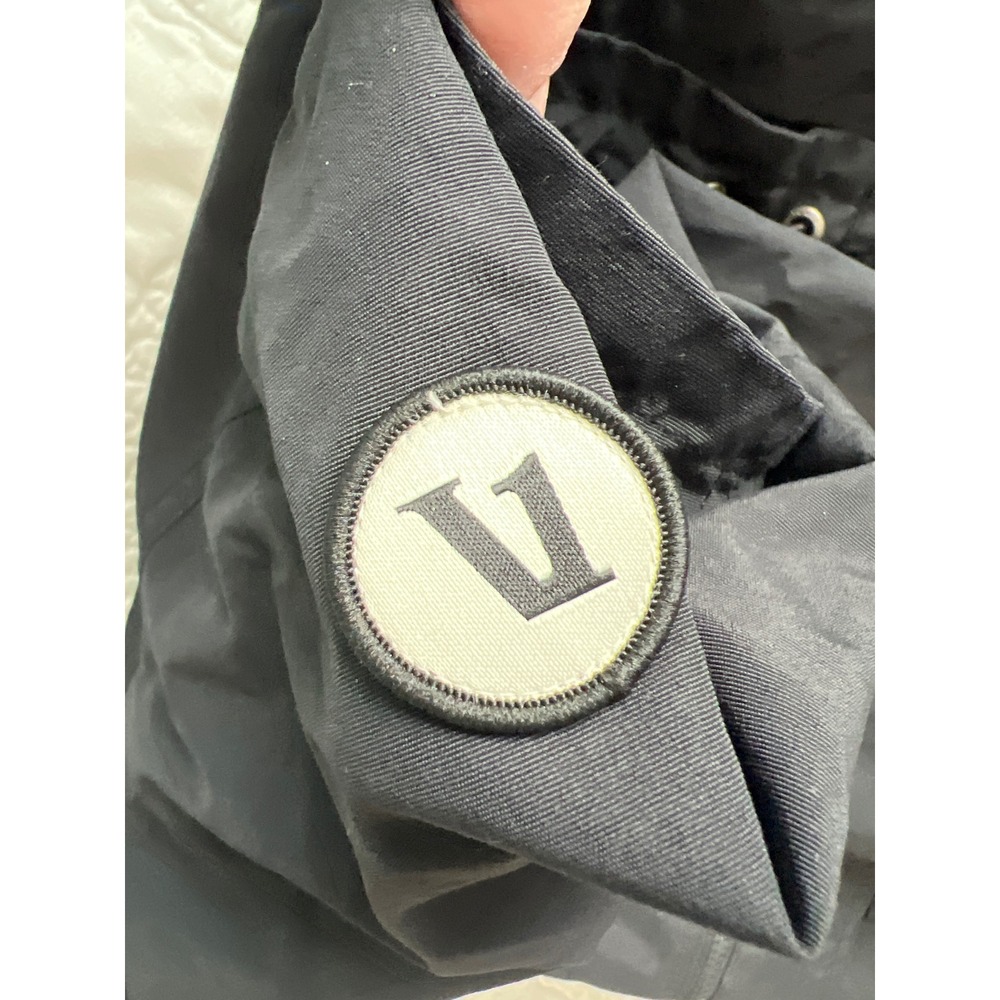 Vuori Elijo Rain Water-Resistant Black Full-zip, Hooded Jacket Size XL - Picture 8 of 8